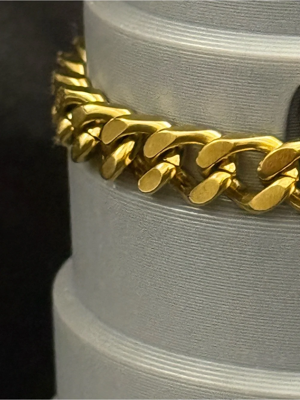 Gold Curb Link Bracelet The GASPER